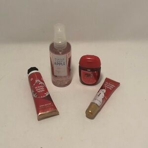 Winter Candy Apple Scented Lot of 4 items